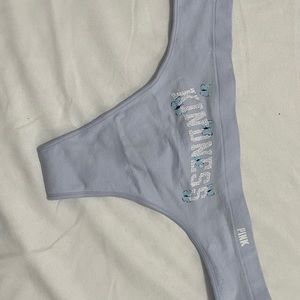 Blue butterfly panties